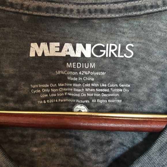 Mean Girls Glen CoCo Tank Distressed Top - Picture 3 of 3